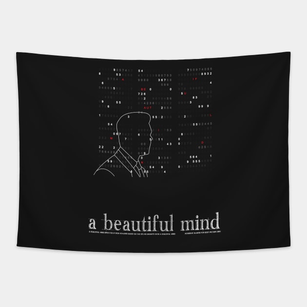 A beautiful mind Tapestry by gimbri