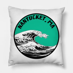 Nantucket Massachusetts Cape Cod Pillow