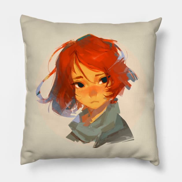 Orphan Mouse Pillow by samuelyounart