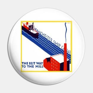 Manchester Ship Canal Pin