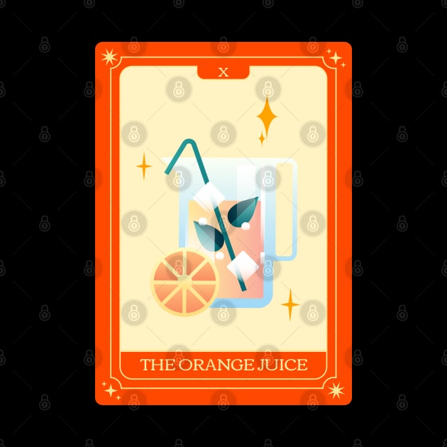 The orange juice by borntostudio