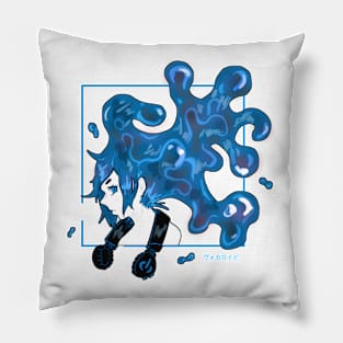 Seaside blue ver Pillow