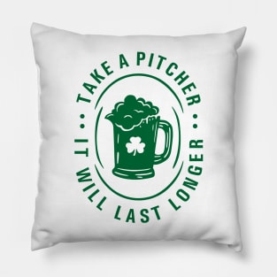 Take a Pitcher - St Patrick Pillow