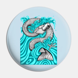 Water dragon Pin