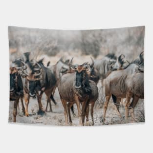 Blue Wildebeest Tapestry