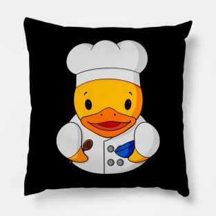 Chef Rubber Duck Pillow