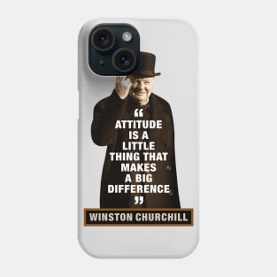 Winston Churchill Quotes Phone Case