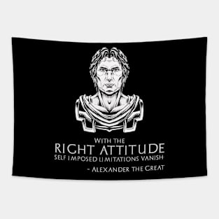 Ancient Greek History - Motivating Alexander The Great Quote Tapestry