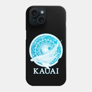 Humpback Whales Shield of Kauai Phone Case