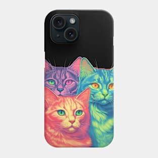 Color Cats Phone Case