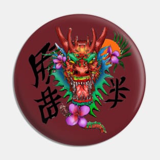 Chinese dragon Pin