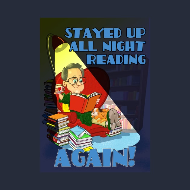 Stayed up all night reading.... AGAIN! by Squirroxdesigns
