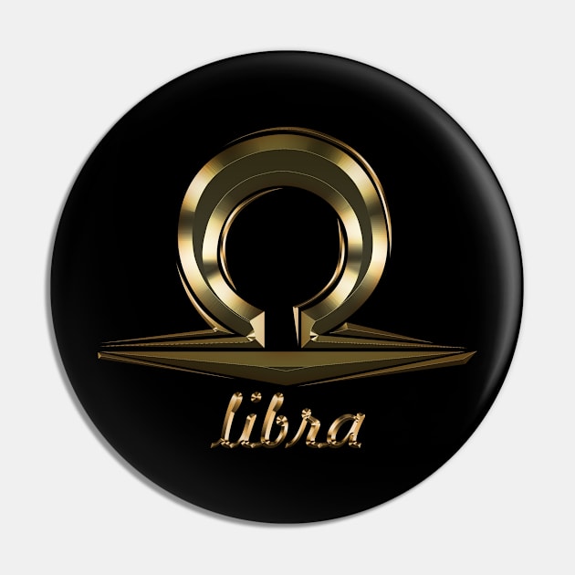 NEW libra gold edition Pin by INDONESIA68