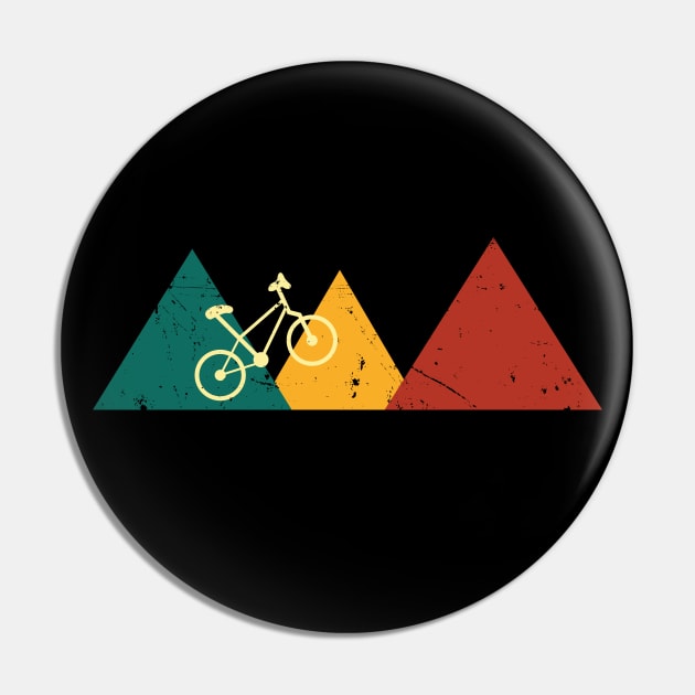 Funny Mountain Biking Road Bike Pin by BurunduXX-Factory