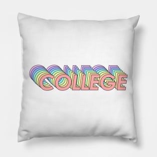 College Pillow