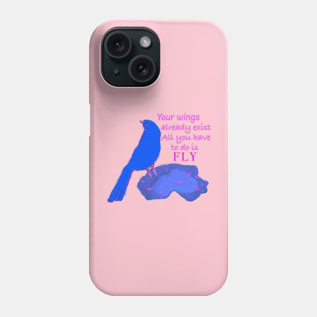 bird Phone Case by Jubida Joba