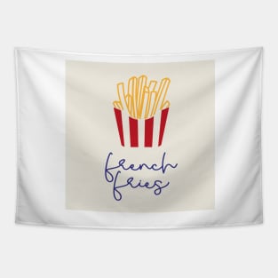 French Fries Tapestry