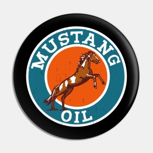 mustang oil Pin