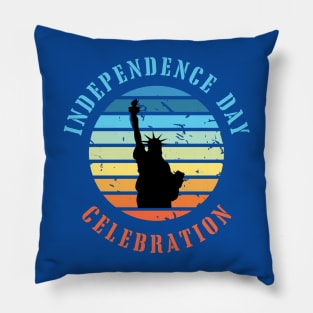 Independence day celebration Pillow