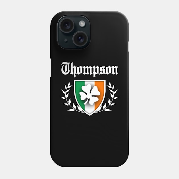 Thompson Shamrock Crest Phone Case by robotface