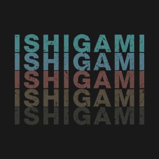 Vintage Proud Name Ishigami Personalized Birthday Retro T-Shirt