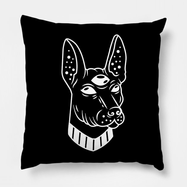 Spirit Guide (dark shirts) Pillow by Spazzy Newton