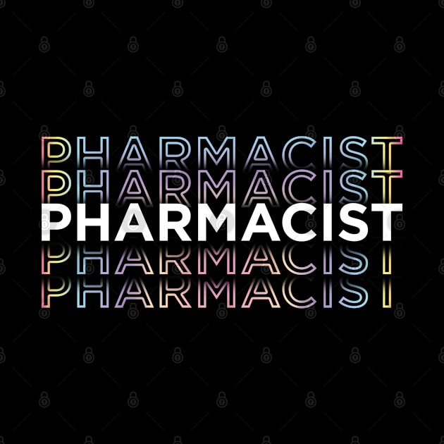 Pharmacy student Future Pharmacist cool typography text by 1Y_Design