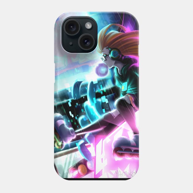 Zoe Cyberpop Phone Case by Yamikoneko