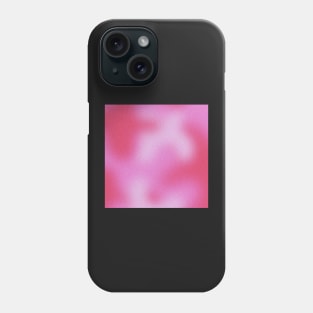 pink gradient aura grainy pattern Phone Case