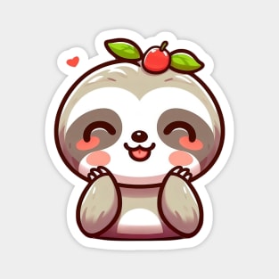 Adorable Kawaii Sloth Magnet