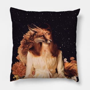 Lady and the Fox Pillow