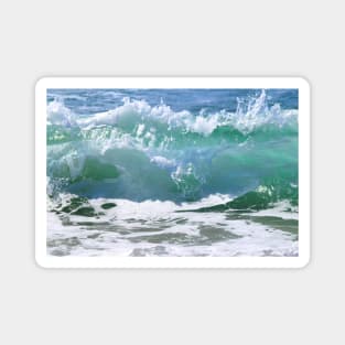 Ocean Water Sea Wave Crashing Magnet