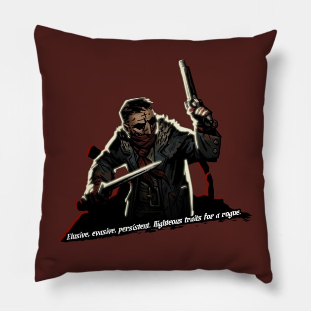 Darkest Dungeon - The Highwayman Pillow by Reds94