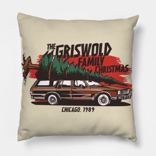 The Griswold Family Christmas Tree // Funny Christmas Graphic Pillow