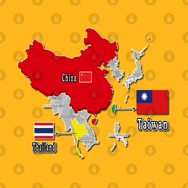 where is taiwan world map | taiwan location map_not Thailand and China_yellow by jessie848v_tw