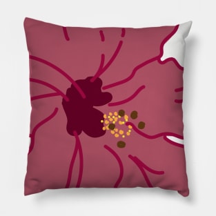 Hibiscus Flower Pillow