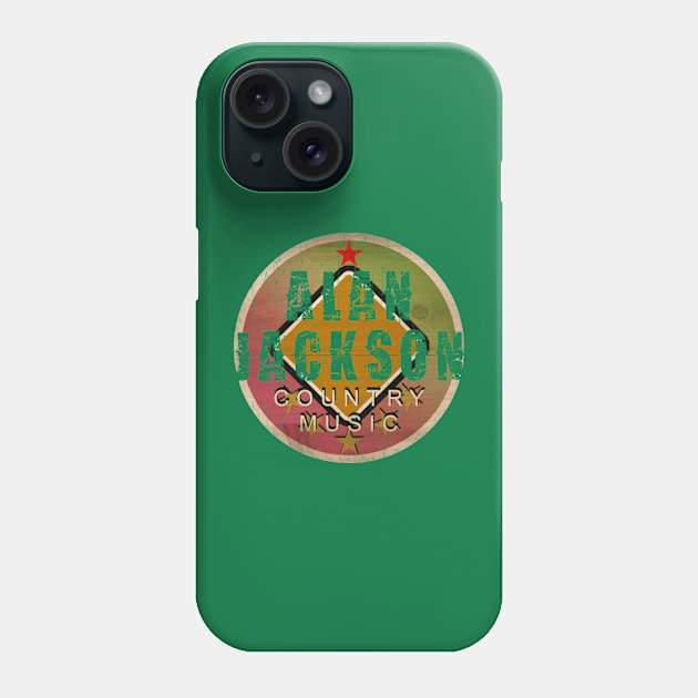 Alan Jackson - COUNTRY MUSIC Phone Case by Kokogemedia Apparelshop