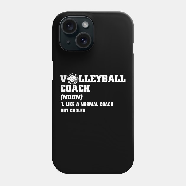Volleyball Coach Phone Case by dennex85