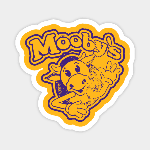 Mooby the Golden Calf Magnet by WMKDesign