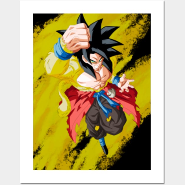 Dragon Ball Wall Arts - Goku SSJ4 DBZ store » Dragon Ball Store