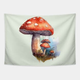 Mushroom Drip Tapestry