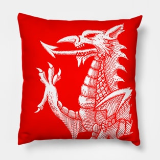 Welsh Dragon Hatching Pillow