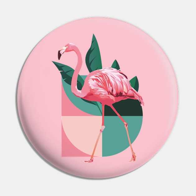 pink flamingo Pin by katanya78