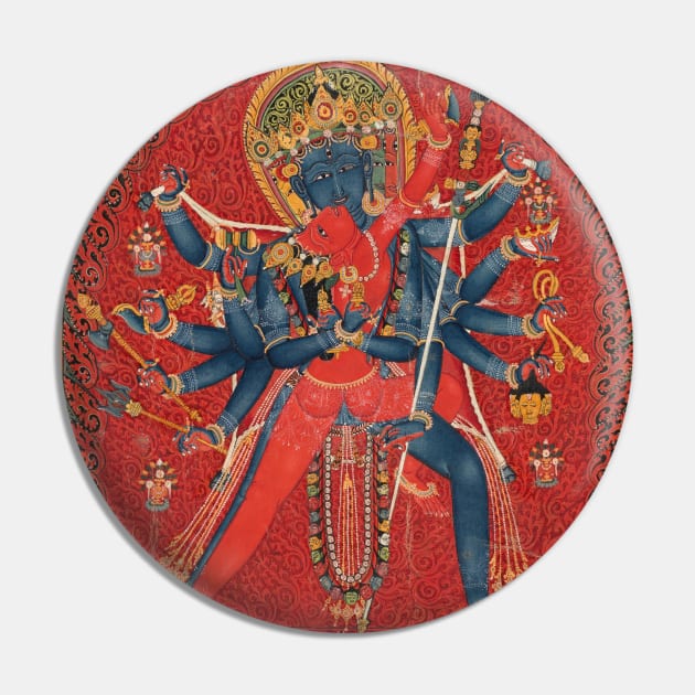 Chakrasamvara and consort Vajravarahi Pin by AlexMir