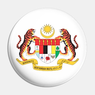 Coat of arms of Malaysia Pin