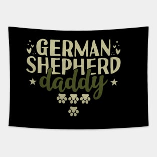 German Shepherd Daddy Tapestry