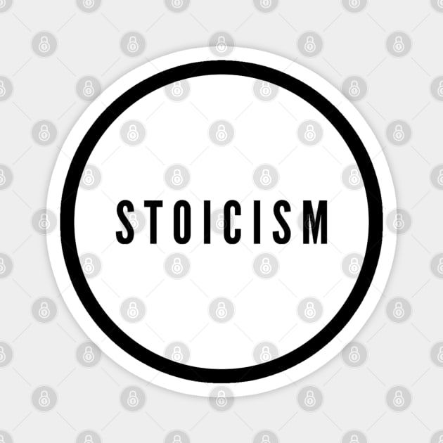 Stoicism Magnet by StoicChimp