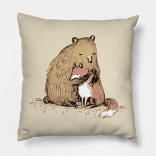 Grizzly Hugs Pillow