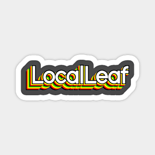 Local Leaf v1 Rasta Magnet