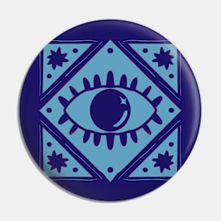 All Seeing Eye | Blue Version Pin